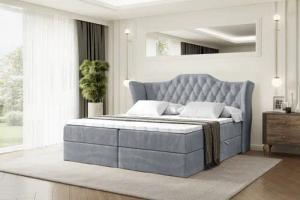 ALTDECOR Boxbett VILA (Multipocket-Matratze H4, H3