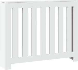 vidaXL Heizkörper-Wäschetrockner Heizkörperverkleidung Weiß 104x20x82 cm