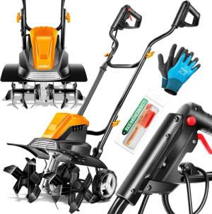MASKO Elektromotorhacke, Gartenfräse elektrische Motorhacke 1500