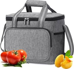 zggzerg Picknickkorb 15L Picknicktasche Lunchtasche, Thermotasche