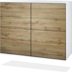 Vladon Kommode Rova V3 (Moderner Küchenschrank,