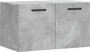 vidaXL Hängeschrank Wandschrank Betongrau 60x36,5x35 cm