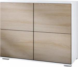Vladon Kommode Rova V3 (Moderner Küchenschrank,