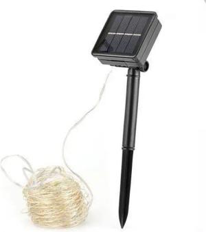WILGOON LED Solarleuchte Solar Lichterketten Außen