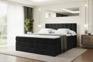 ALTDECOR Boxspringbett OTTA KING (Multipocket-Matratze H4,