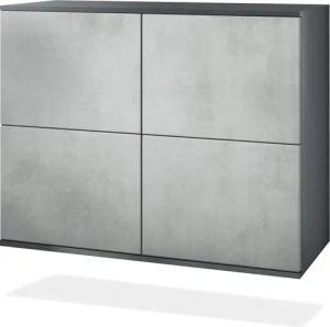 Vladon Kommode Rova V3 (Moderner Küchenschrank,
