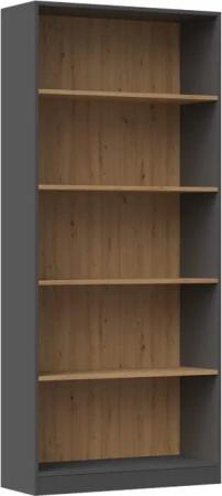 ibonto Bücherregal Robustes freistehende Bücherschrank Vielseitiges