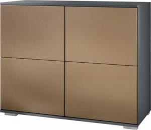 Vladon Kommode Rova V3 (Moderner Küchenschrank,