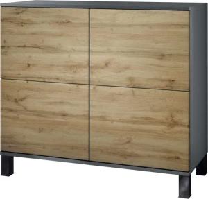 Vladon Kommode Rova V3 (Moderner Küchenschrank,