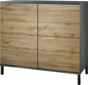 Vladon Kommode Rova V3 (Moderner Küchenschrank,