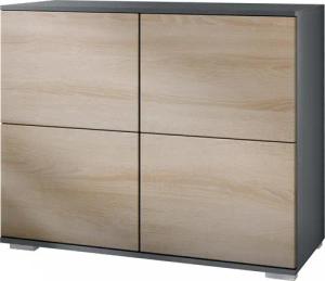 Vladon Kommode Rova V3 (Moderner Küchenschrank,