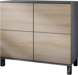 Vladon Kommode Rova V3 (Moderner Küchenschrank,