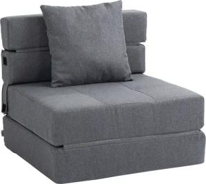 HOMCOM Sessel 2-in-1 Klappsessel mit Bettfunktion