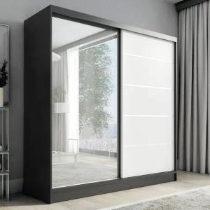 A&J MöbelLand GmbH Schwebetürenschrank NERO 200