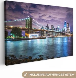 OneMillionCanvasses® Leinwandbild New York - Skyline