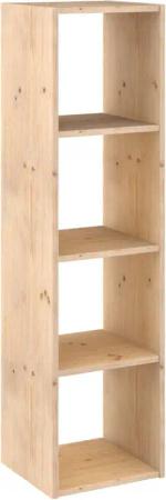 Astigarraga Kit Line Standregal Vollholz-Würfelregal mit