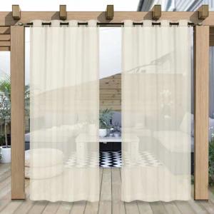Sunicol Outdoorvorhang Wasserdicht Outdoor Vorhang mit