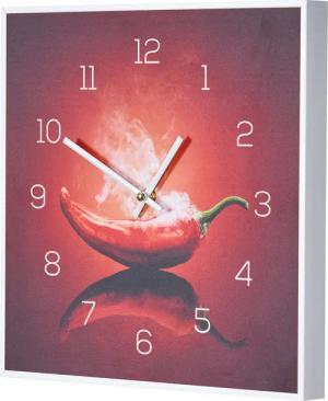 Levandeo® Wanduhr (Wanduhr 30x30cm Uhr PVC