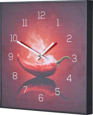 Levandeo® Wanduhr (Wanduhr 30x30cm Uhr PVC