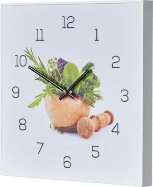 Levandeo® Wanduhr (Wanduhr 30x30cm Uhr PVC
