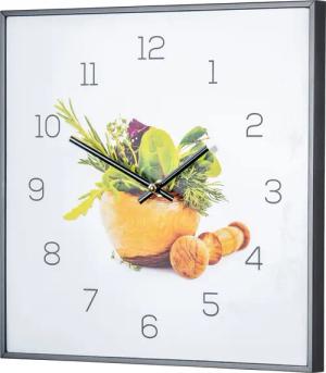 Levandeo® Wanduhr (Wanduhr 30x30cm Uhr PVC