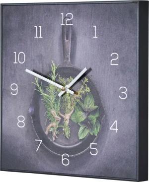Levandeo® Wanduhr (Wanduhr 30x30cm Uhr PVC