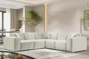 Fun Möbel Ecksofa Designersofa CESINA in
