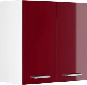 Vicco Hängeschrank R-Line, Bordeaux Hochglanz/Weiß, 60