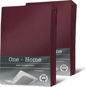 One Home Spannbettlaken Jersey, Jersey, Gummizug:
