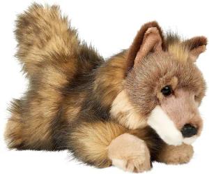Uni-Toys Kuscheltier Wolf Junges, liegend -