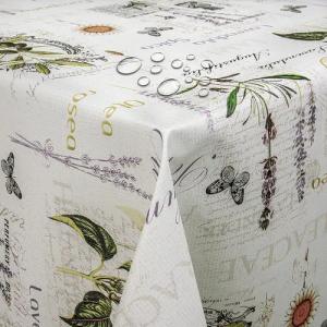 DecoHomeTextil Heimtextilmanufaktur Tischdecke Wachstuch Wachstischdecke Gartentischdecke