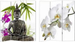 HTI-Line Paravent Paravent Buddha (Stück, 1