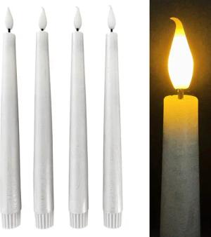 Online-Fuchs LED-Kerze 4 LED Stabkerzen aus