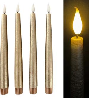 Online-Fuchs LED-Kerze 4 LED Stabkerzen aus