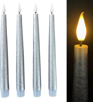 Online-Fuchs LED-Kerze 4 LED Stabkerzen aus