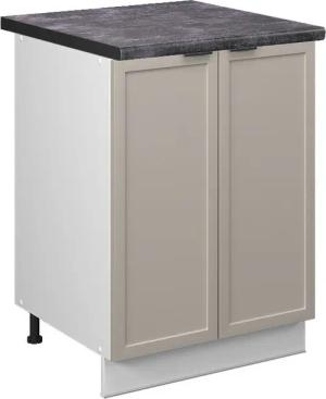 Vicco Unterschrank Fame-Line, GrauBeige/Weiß, 60 cm,
