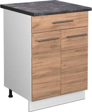 Vicco Unterschrank Fame-Line, Goldkraft Eiche/Weiß, 60
