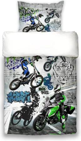 beties Jugendbettwäsche Graffiti, 100% feinste Baumwolle,