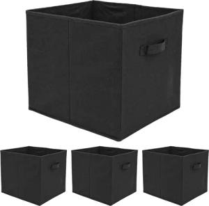 DuneDesign Aufbewahrungskorb 4er Set - 33x33x38