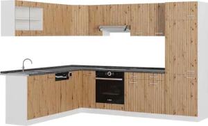 Vicco Winkelküche R-Line, Artisan Eiche/Weiß, 227