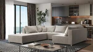 Fun Möbel Wohnlandschaft Sofa U-Form ANDRO,