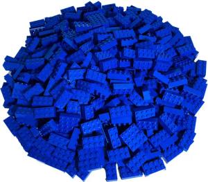 LEGO® LEGO® 2x4 Steine Bausteine Blau