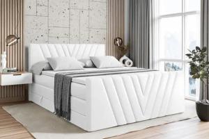 ALTDECOR Boxspringbett ERNINA-Z KING (Multipocket-Matratze H4,
