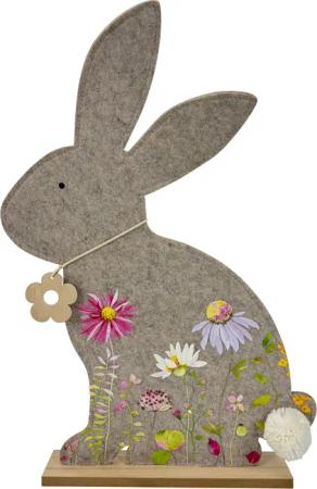 Online-Fuchs Osterhase Figur XL aus Filz