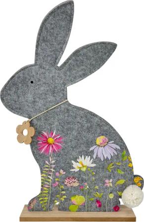 Online-Fuchs Osterhase Figur XL aus Filz