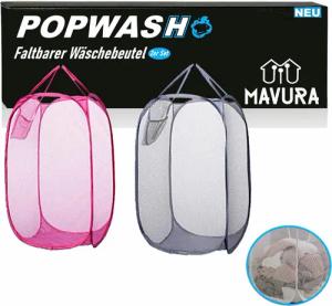 MAVURA Wäschekorb POPWASH Faltbarer Wäschekorb Pop