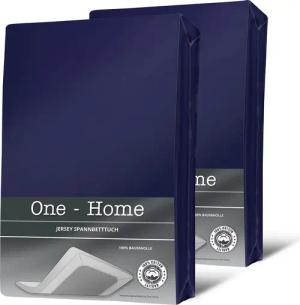 One Home Spannbettlaken Jersey, Jersey, Gummizug: