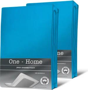 One Home Spannbettlaken Jersey, Jersey, Gummizug: