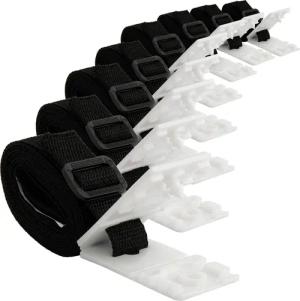 Zelsius Pool-Abdeckplane 8er Set Haltebänder für