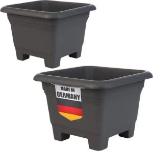 2friends Pflanzkübel 2er Set - Eckiger